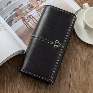 Fashionable designer PU leather money <b>holder</b> large capacity trendy high quality manufacturer stylish long zipper women's <b>wallets</b> - Product Image 4