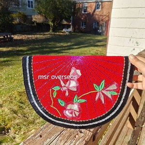 2025 Style dames fête sacs de soirée Satin femmes perlé porte-monnaie perlé portefeuille - Product Image 1