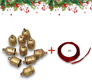 Campanas de vaca rústicas para manualidades, Navidad y decoración de cumpleaños - Product Image 5