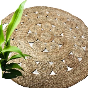 Herbiers jute tapis décor - Product Image 1