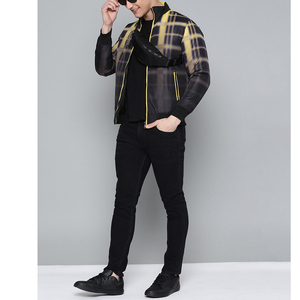 OEM ODM Venta caliente de los hombres de alta calidad de moda de estilo callejero abajo chaqueta acolchada de invierno con capucha chaqueta acolchada chaqueta de bombardero de los hombres - Product Image 4