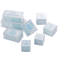 Laboratory Supplies for Microscope Slide Histology Different Sizes Slip Disposable 22x22mm Microscope Cover Glass