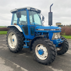 Tracteur Ford 7610 4WD d'occasion prêt à l'exportation, haute productivité, 70 CV, avec pompe et boîte de vitesses, prix direct usine bas - Product Image 5