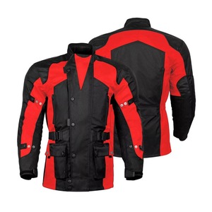Chaqueta de motocross textil negra impermeable de la mejor calidad para hombre, equipo transpirable para motocicleta, nombre de equipo personalizado - Product Image 3