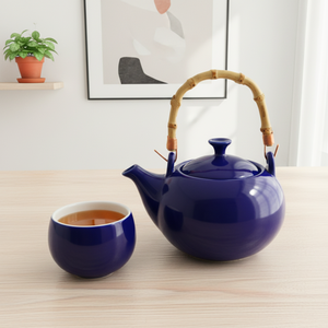 Ensemble de théière en porcelaine durable de qualité supérieure 3460982SETC-0.5, design nordique, 500 ml - Product Image 2