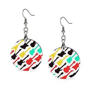 Diseño moderno más nuevo impreso hecho a mano pendientes africanos collar de madera accesorios de joyería de moda mujeres - Product Image 1