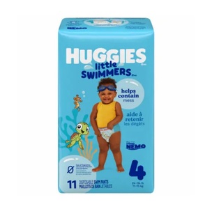 Pañales de Natación Huggies Little Swimmers de Alta Absorbencia, Pantalones de Natación Suaves con Ajuste Seguro para Actividades Acuáticas - Product Image 6