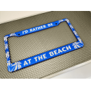 Cadres de plaque d'immatriculation de voiture en aluminium, design palmiers, support de plaque d'immatriculation en acier inoxydable pour voitures, motos, Tesla, Ford - Product Image 5
