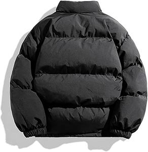 Chaqueta Bomber Clásica Acolchada para Hombre, Larga y Delgada, Personalizable con Estampado, Ajuste Relajado, Impermeable, con Cuello Alto, Venta al por Mayor - Product Image 2