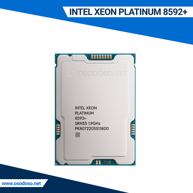 Intel Xeon Platinum 8592+ 64-Core 1.9GHz-3.9GHz 350W PK8072205511800