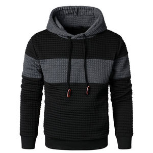 New Arrival Customizable Pullover Style Men Hoodie Streetwear for <b>Winter</b> Top Selling Hoodies with Solid Pattern Available - Product Image 2
