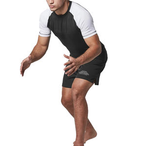 Mma Men Rash Guard à manches longues, imprimé sur mesure à manches courtes pour hommes Sportswear All Sessions Adultes - Product Image 3