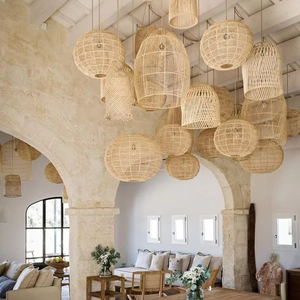 Vifarmex Fabricante de Pantallas Hechas a Mano | Iluminación de Bambú y Ratán Proveedor Mayorista de Exportación - Product Image 1