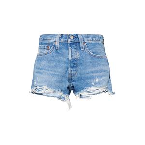 Pantalones cortos de mezclilla Boyfriend para mujer a la moda, pantalones vaqueros cortos de verano elegantes de cintura media, diseño desgastado, ajuste Regular, comodidad Premium - Product Image 1