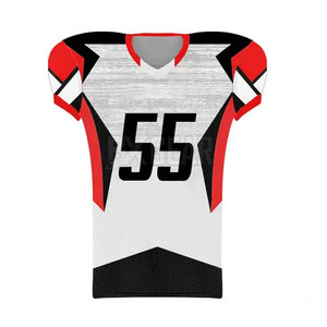 Uniforme personalizado de fútbol Americano Hecho de tela de poliéster ligero con tecnología de secado rápido adecuado para la práctica - Product Image 2