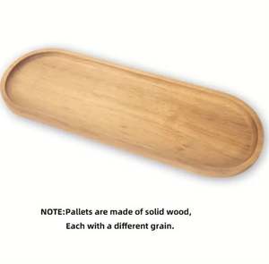 ถาดไม้ใส่ผลไม้ทำจากไม้เนื้อแข็งถาดเสิร์ฟของตกแต่งห้องครัวแบบอินเดีย - Product Image 6