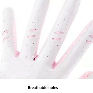 Best Quality Professional <b>Golf</b> Gloves for <b>Kids</b> Breathable Sheepskin with Custom Logo Lightweight Cabretta Leather Sale on Gloves - Product Image 2