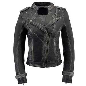 Chaquetas de cuero ajustadas para hombre superventas, chaqueta de lona rellena de algodón para mujer al por mayor de invierno, patrón sólido de punto - Product Image 4