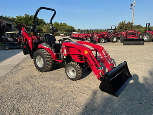Mini tractor agrícola TYM T25 de precio económico con cargador frontal y trasero, 24HP, 4x4, en venta. - Product Image 2