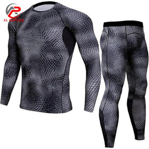 Ropa Deportiva para Hombre al por Mayor, Trajes de Compresión de Secado Rápido, Conjuntos de Gimnasio y Fitness de Poliéster y Elastano - Product Image 4