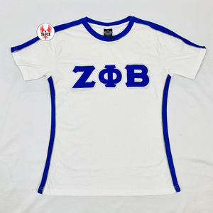 Camiseta Unisex Personalizada para Hermandad Universitaria, 300 Gramos, 100% Algodón, Diseño Sólido, Bordado en Lona, Transpirable, Estilo Casual, Uniforme - Product Image 2