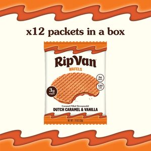 Rip <b>Van</b> Wafels Dutch Caramel & Vanilla Stroopwafels, 12 Count - Product Image 5