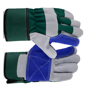 Gants de travail en cuir de sécurité pour soudeurs, protection des mains, cuir industriel, rigueur, durables - Product Image 2