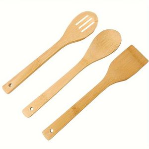 CUCHARAS Juego de utensilios de cocina de madera de teca natural o acacia con soporte para cucharas Juego de cucharas de cocina de madera y soporte para utensilios - Product Image 4