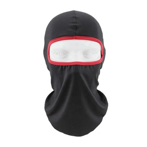 Wholesale Ski <b>Mask</b> Top Quality Motorcycle Cycling Silk Face <b>Mask</b> Fashion Black Balaclava - Product Image 2