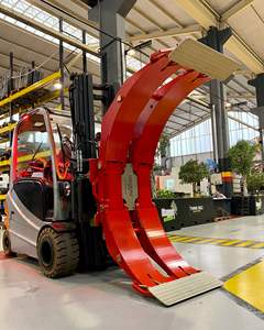 Premium Quality 360 Degree Rotating Paper Roll Clamp Tissue Clamp 360 Degree Wagger <b>Forklift</b> <b>Attachments</b> - Product Image 3