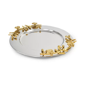 Vente en gros plateau à chocolat en aluminium fabriqué à la main rond chocolat brillant avec vente produit Offre Spéciale fait main - Product Image 3