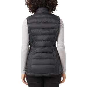 Chaleco hinchado para mujer con cremallera sin mangas de algodón ligero acolchado recortado chaleco acolchado abrigo cálido de invierno chaqueta 2026 - Product Image 5