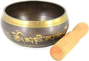 Bol chantant en laiton pur de forme ronde fait à la main de qualité supérieure bol chantant de taille personnalisée pour l'usage de yoga - Product Image 5