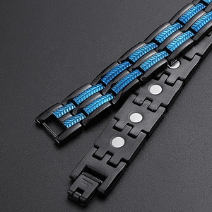 Cierre Magnético de Acero Inoxidable 316L para Pulsera, Pulsera de Terapia Magnética Cuántica, Pulsera Magnética de Cerámica, Beneficios para la <span class=keywords><strong>Salud</strong></span> - Product Image 5