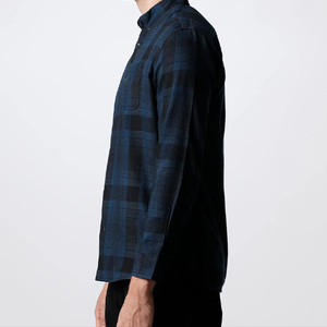 Haute qualité tenue décontracté hommes chemise à carreaux Style parfait respirant hommes chemises confortable entièrement personnalisé homme chemise à carreaux - Product Image 3