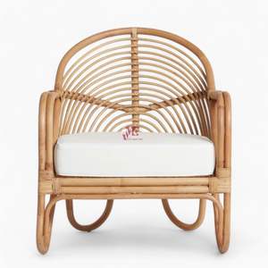 <b>Vintage</b> Wicker Rattan Lounge <b>Chair</b> Rattan Arm <b>Chair</b> Rattan <b>Chair</b> for Living Room Furniture Made in Vietnam - Product Image 1