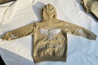 Conjuntos de Ropa OEM para Niños y Niñas de Chándal de Algodón/Poliéster con Sudadera con Capucha y Pantalones Deportivos con Logotipo Personalizado en Relieve 3D