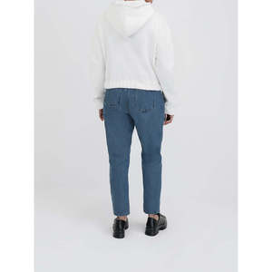 Sudadera con Capucha de Forro Polar para Mujer, Marca VIRGO, Diseño Casual, Color Sólido, con Cierre y Mangas Regulares, Cómoda - Product Image 5
