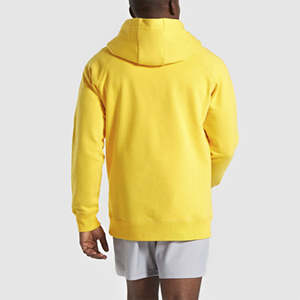 <b>High</b> Quality Men's Hoodie Lilac for <b>Purple</b> Embroidered Solid Pattern Winter <b>Top</b> with Hooded Collar - Product Image 4