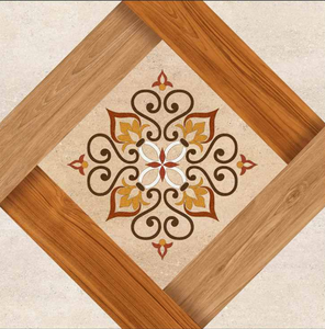 Novac Céramique Inde Modèle-5163 Tapis Conçu 600*600mm Carreaux Satin Mat Surface 9mm Épaisseur pour l'Application au Sol - Product Image 6