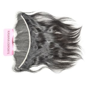 13*4 Frontal vente en gros 100% vietnamien tissage brut couleur naturelle noir femmes machine double trame vague profonde pas cher cheveux humains - Product Image 1