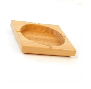 Cenicero con soporte para cigarros de 4 ranuras Cenicero para cigarros de palisandro sólido Ceniceros para exteriores en interiores o en el hogar y la Oficina - Product Image 4