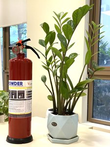 Quick ex <b>Fire</b> Extinguisher 4KG ABC Dry Chemical Powder <b>Fire</b> Fighting Equipment rescue VP4 Model 2A 55B C Rating Steel - Product Image 5