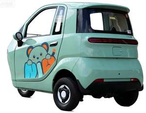 Tricycle électrique fermé sans permis requis pour les trajets urbains en famille de courte durée - Product Image 2