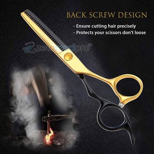 Ciseaux à effiler simples pour salon de coiffure, 30-40 dents, outil professionnel, ciseaux à effiler simples légers pour la coiffure - Product Image 4