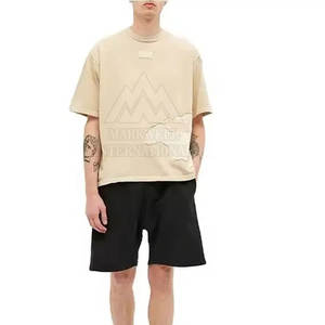 Prix ​​bas, prix de gros, t-shirt imprimé ample en coton 100% pour hommes, t-shirts personnalisés avec logo au meilleur prix - Product Image 3