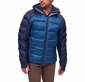 Veste d'hiver en duvet d'oie sur mesure de nouvelle conception du fabricant, veste matelassée pour homme, veste matelassée chaude pour homme - Product Image 4