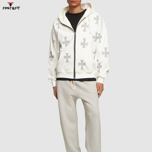 Nueva llegada 2025 Sudadera térmica personalizada con diamantes de imitación al por mayor Precio de fábrica Sudaderas con capucha con diamantes de imitación - Product Image 4