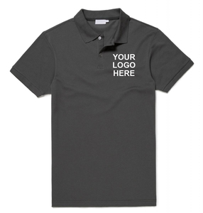 Chemise décontractée pour homme en coton/polyester à manches courtes, douce, confortable, respirante, de haute qualité, tricotée, personnalisable, impression sérigraphique - Product Image 5