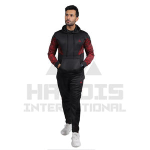 Survêtement de haute qualité survêtement avec logo personnalisé pour hommes survêtement de sport en coton et polyester pour hommes - Product Image 4